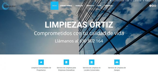 Web diseño web granada