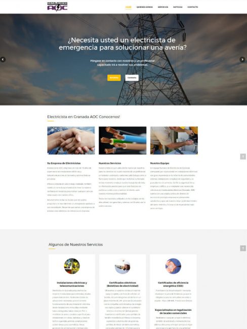 Páginas web Granada