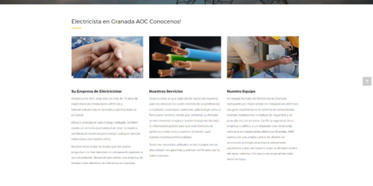 Páginas web Granada