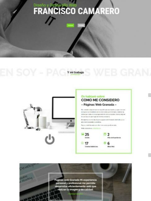 Páginas web Granada