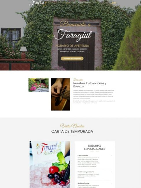 Páginas web Granada