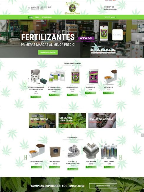 Páginas web Granada