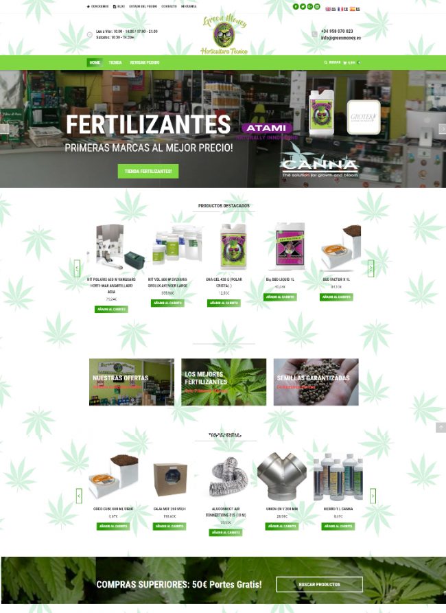 Páginas web Granada