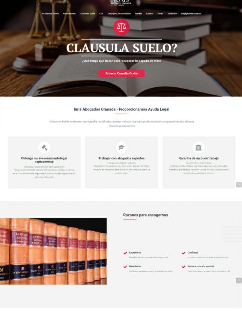 Páginas web Granada