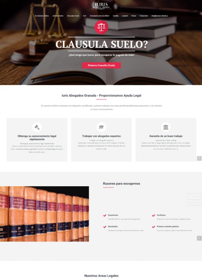 Páginas web Granada